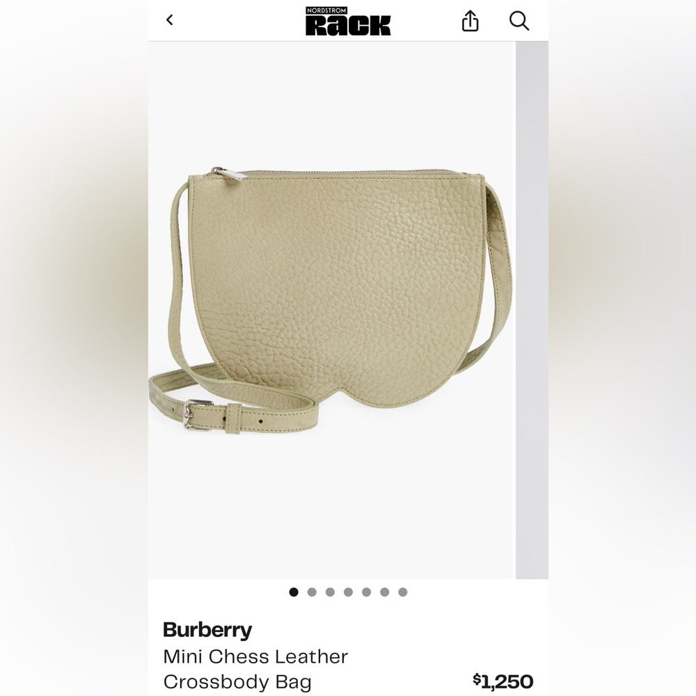 NWT Burberry Leather Bag FLASH SALE